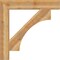 Ekena Millwork Westlake Block Rough Sawn Bracket, Western Red Cedar, 6"W x 40"D x 40"H BKT06X40X40WTL05RWR - alternate 4